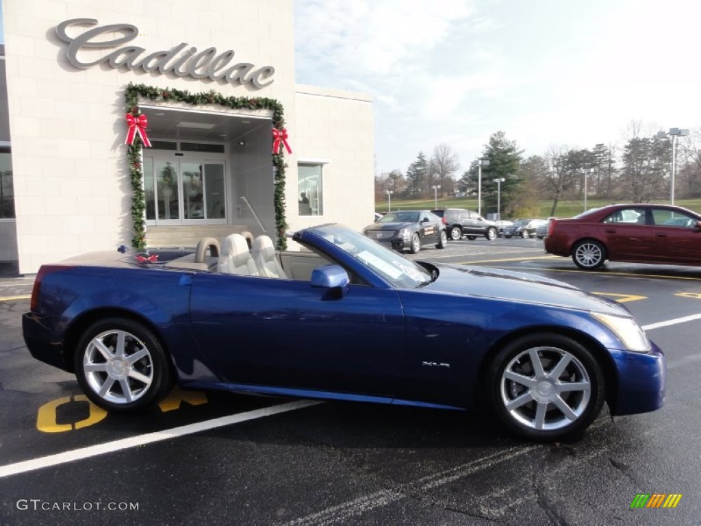 Xenon Blue 2004 Cadillac XLR Roadster Exterior Photo #74318663