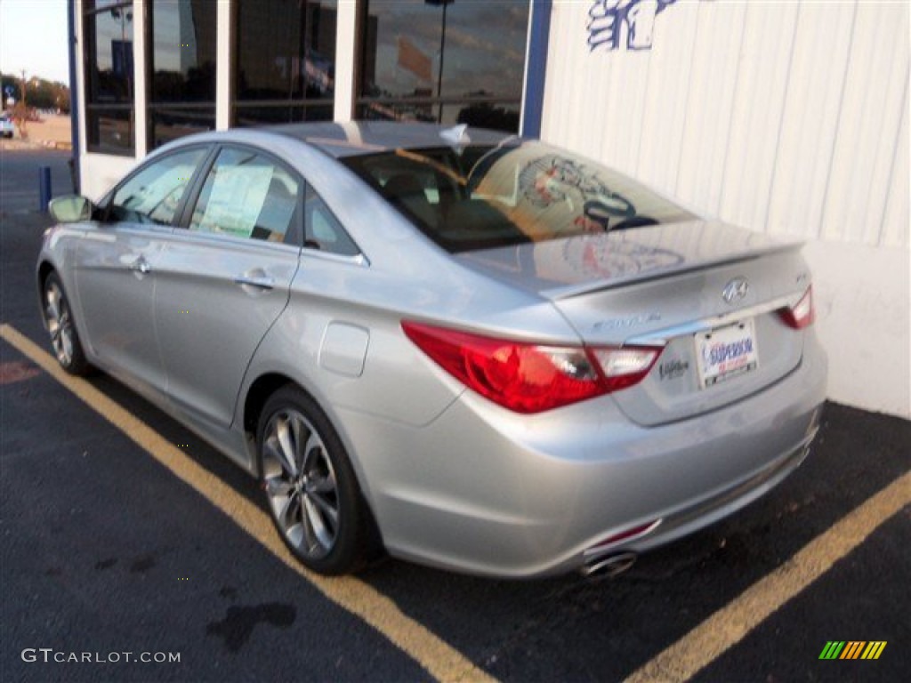 2013 Sonata SE 2.0T - Radiant Silver / Gray photo #6