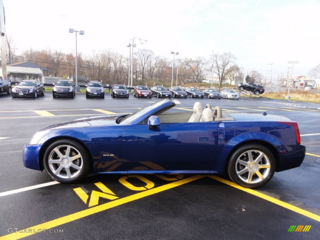 Xenon Blue 2004 Cadillac XLR Roadster Exterior Photo #74318753