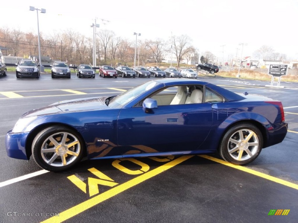Xenon Blue 2004 Cadillac XLR Roadster Exterior Photo #74319269