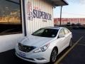 2013 Shimmering White Hyundai Sonata Limited 2.0T  photo #1