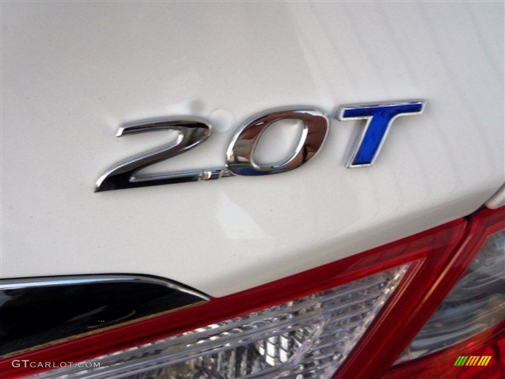 2013 Sonata Limited 2.0T - Shimmering White / Black photo #10