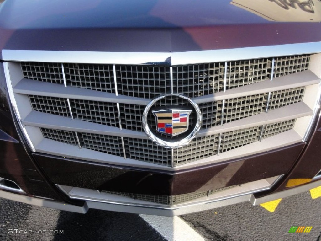 2009 CTS 4 AWD Sedan - Black Cherry / Cashmere/Cocoa photo #26