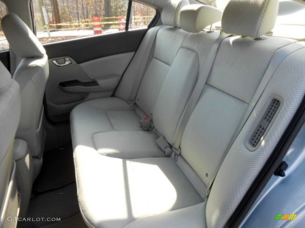 Gray Interior 2012 Honda Civic Hybrid Sedan Photo #74320532