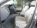 2010 Audi Q7 Cardamom Beige Interior Front Seat Photo