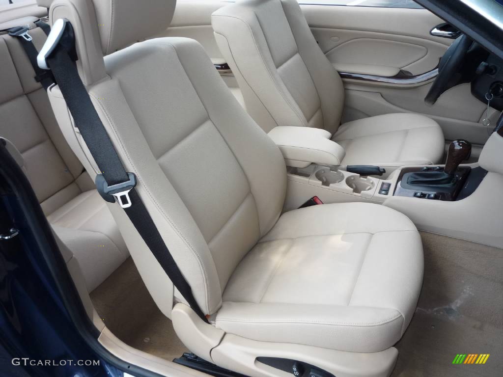 2005 3 Series 325i Convertible - Mystic Blue Metallic / Sand photo #6