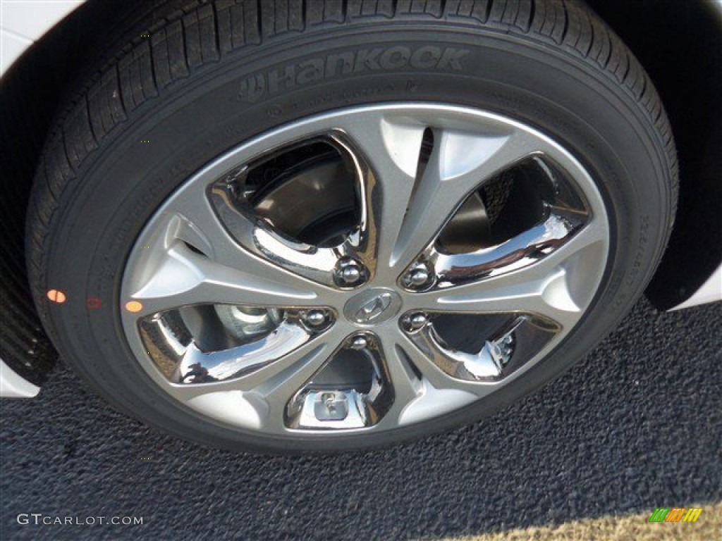 2013 Elantra GT - Monaco White / Beige photo #3