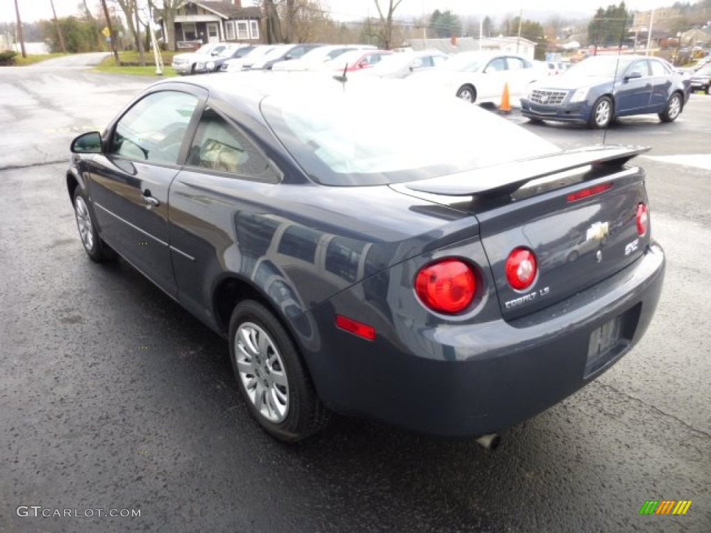 Slate Metallic 2009 Chevrolet Cobalt LS Coupe Exterior Photo #74322134