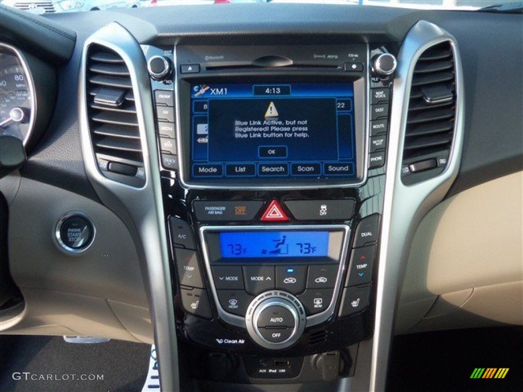 2013 Elantra GT - Monaco White / Beige photo #15