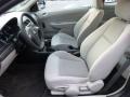 Gray 2009 Chevrolet Cobalt LS Coupe Interior Color