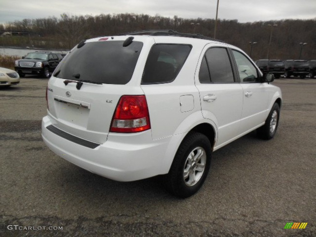 Clear White 2005 Kia Sorento LX 4WD Exterior Photo #74322641