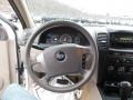 2005 Kia Sorento Beige Interior Steering Wheel Photo