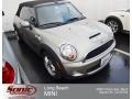 Sparkling Silver Metallic 2009 Mini Cooper S Convertible