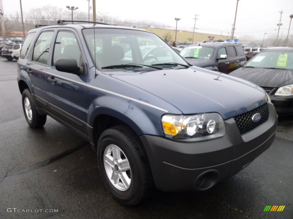 2005 Escape XLS - Norsea Blue Metallic / Medium/Dark Flint Grey photo #1