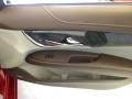 Light Platinum/Brownstone Accents 2013 Cadillac ATS 2.0L Turbo Performance AWD Door Panel
