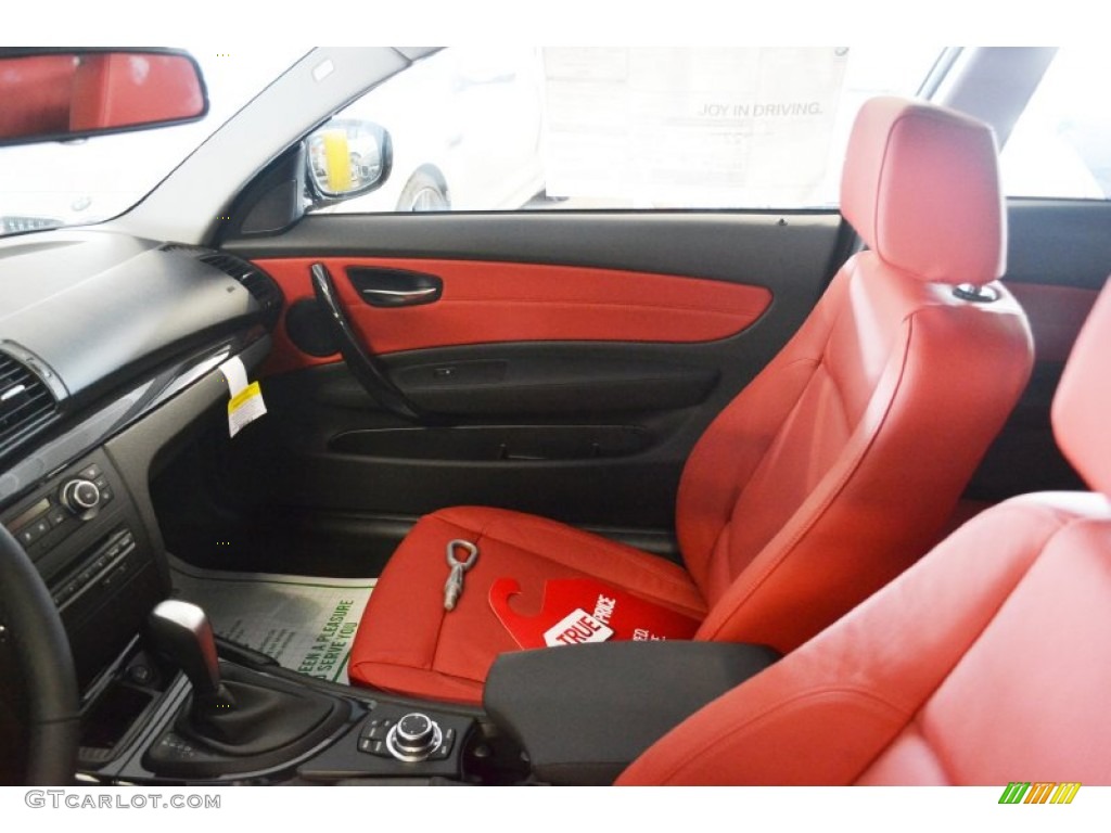 2013 BMW 1 Series 128i Coupe Front Seat Photo #74324021