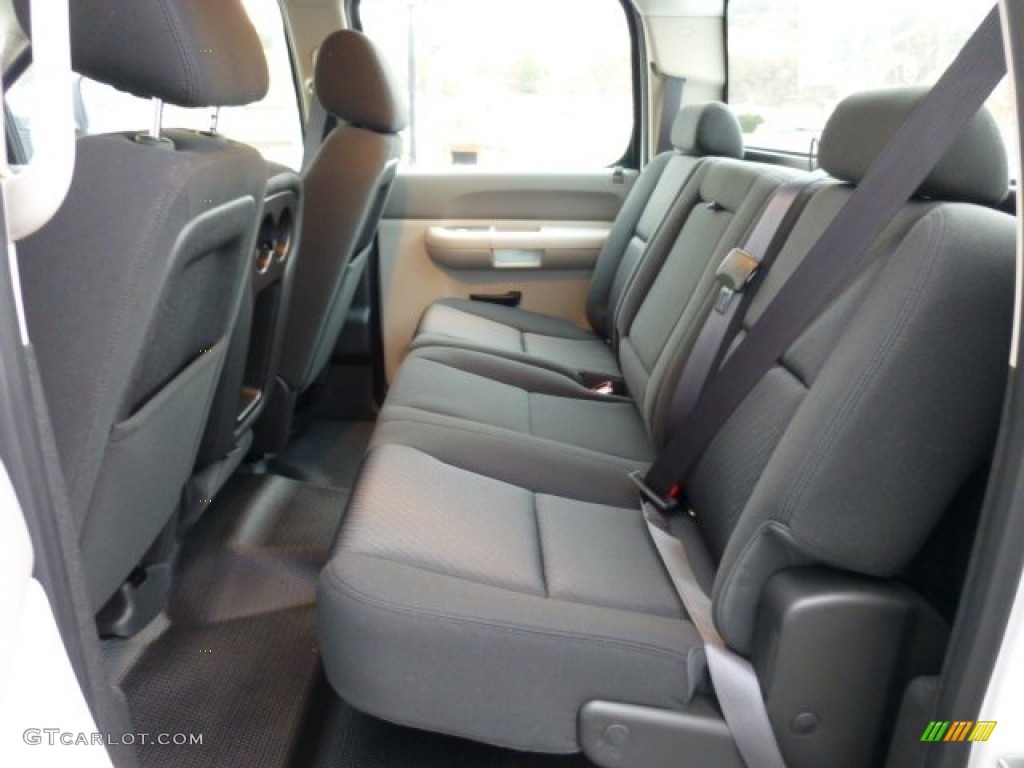 2013 Chevrolet Silverado 2500HD Work Truck Crew Cab 4x4 Rear Seat Photo #74324336