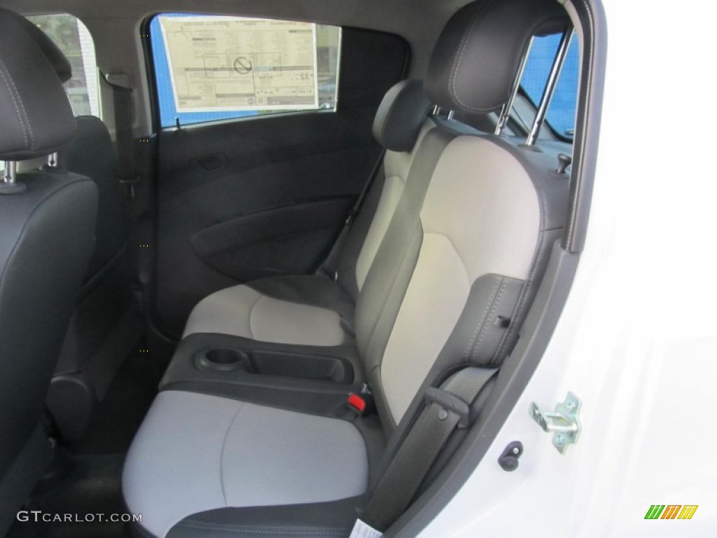 Light Titanium/Silver Interior 2013 Chevrolet Spark LT Photo #74324558