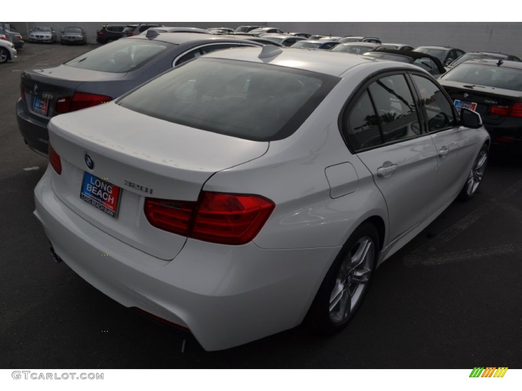 2013 3 Series 328i Sedan - Alpine White / Black photo #3