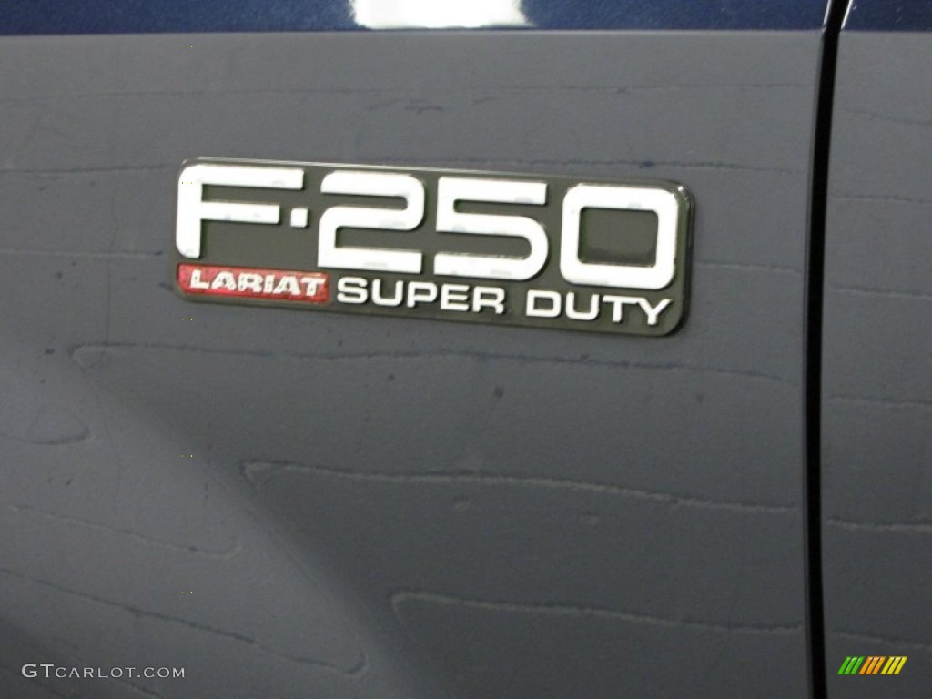 2001 Ford F250 Super Duty Lariat Super Crew 4x4 Marks and Logos Photo #74324816