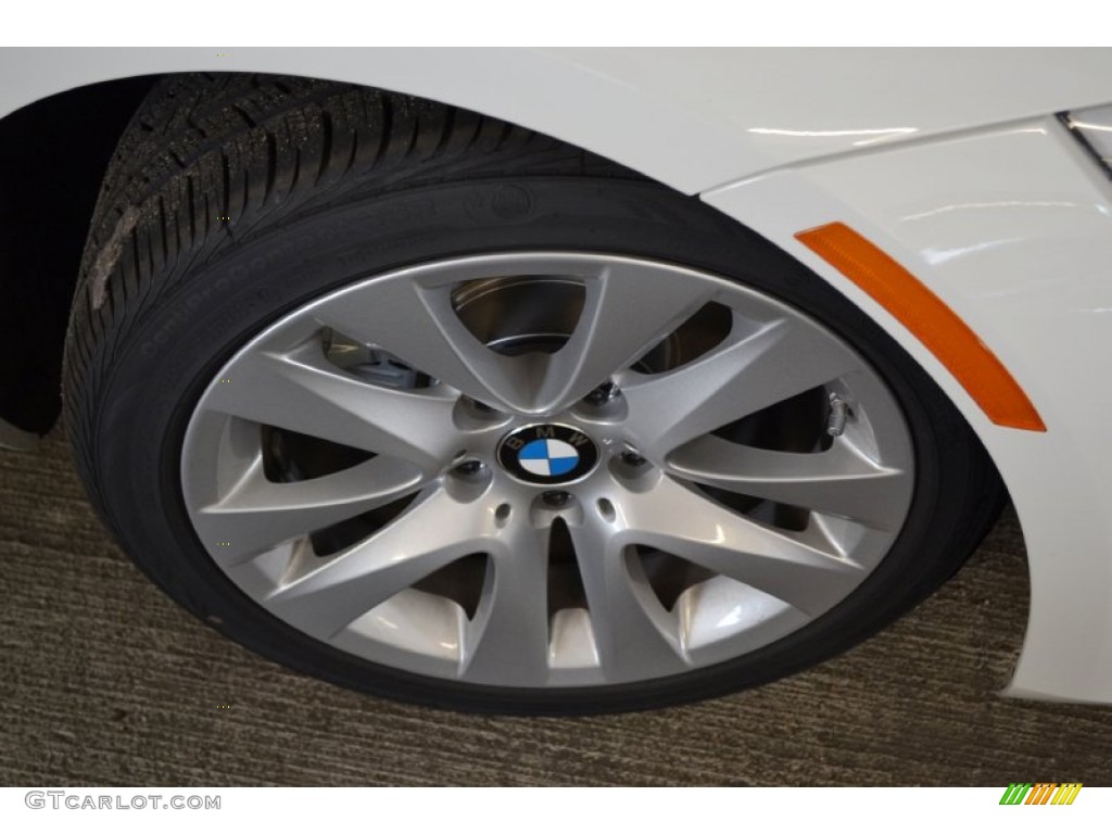 2013 3 Series 328i Coupe - Alpine White / Black photo #2