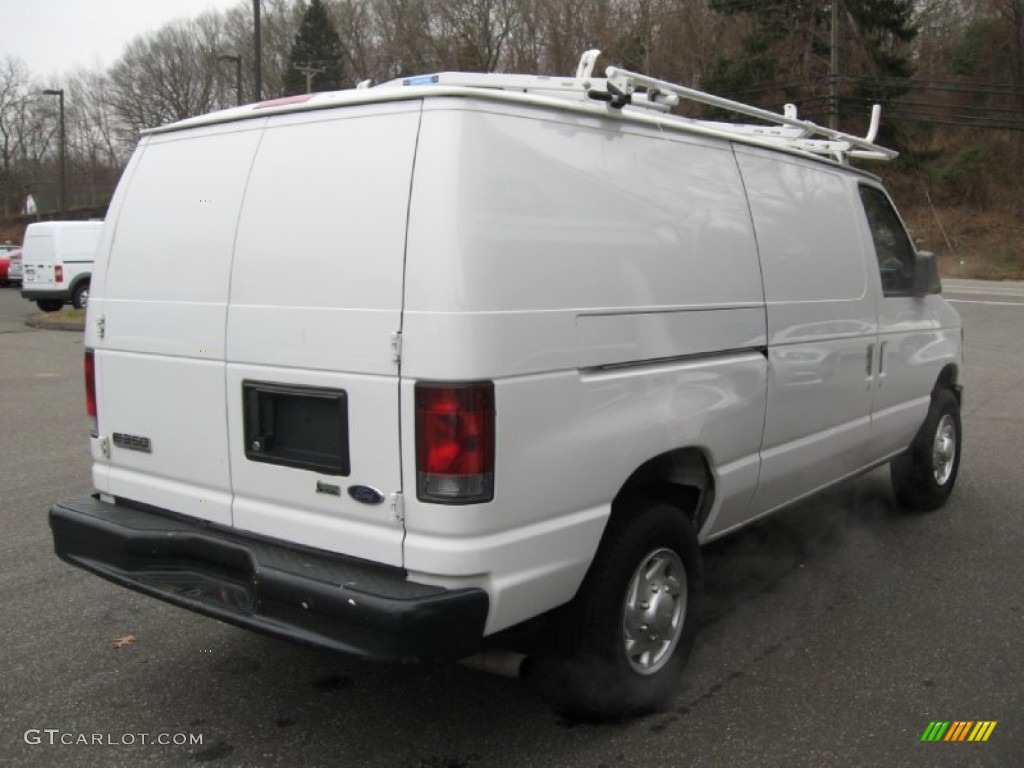 Oxford White 2010 Ford E Series Van E350 XL Commericial Exterior Photo #74325442