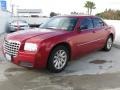 2008 Inferno Red Crystal Pearl Chrysler 300 LX  photo #6