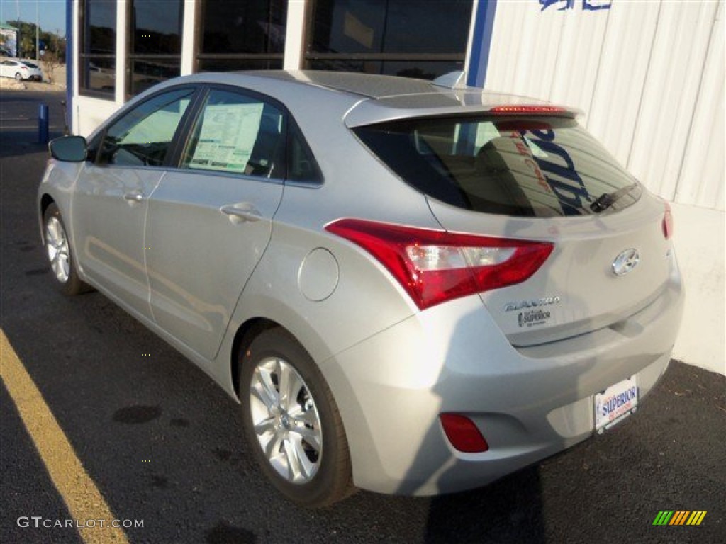 2013 Elantra GT - Silver / Black photo #5