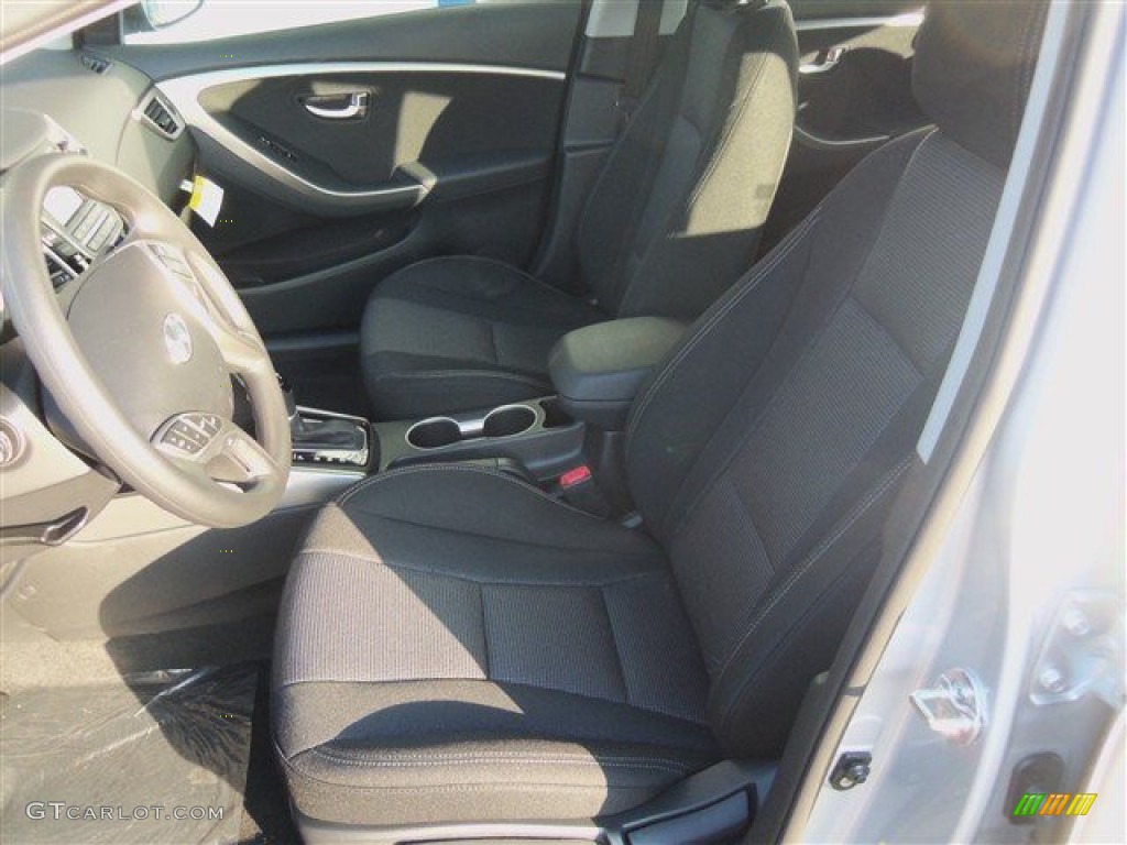 2013 Elantra GT - Silver / Black photo #9