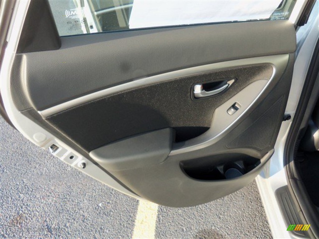2013 Elantra GT - Silver / Black photo #10