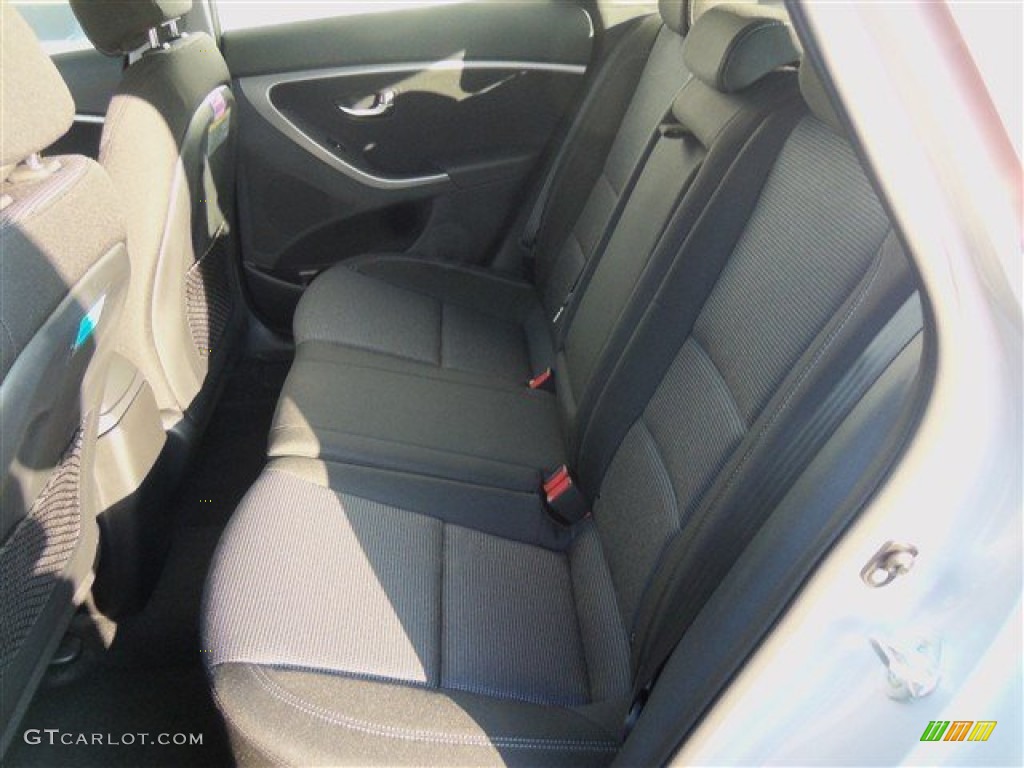 2013 Elantra GT - Silver / Black photo #11