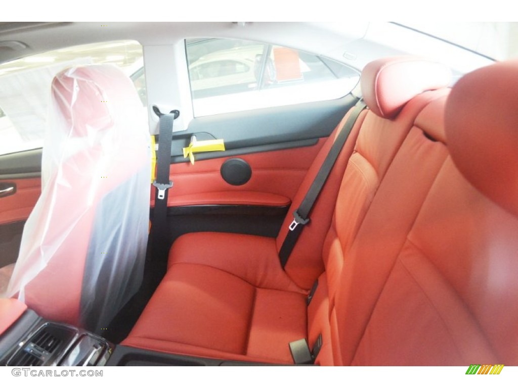 2013 3 Series 328i Coupe - Alpine White / Coral Red/Black photo #8