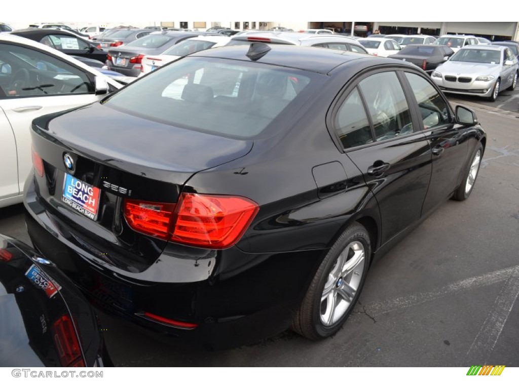 2013 3 Series 328i Sedan - Jet Black / Black photo #3