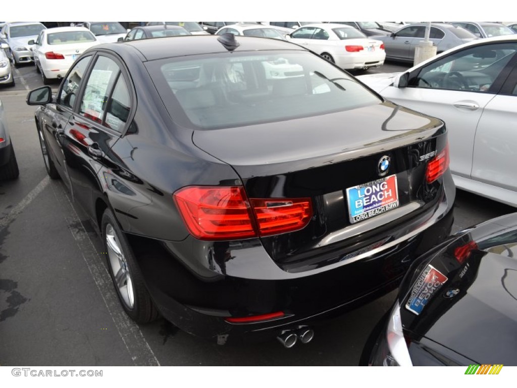 2013 3 Series 328i Sedan - Jet Black / Black photo #4