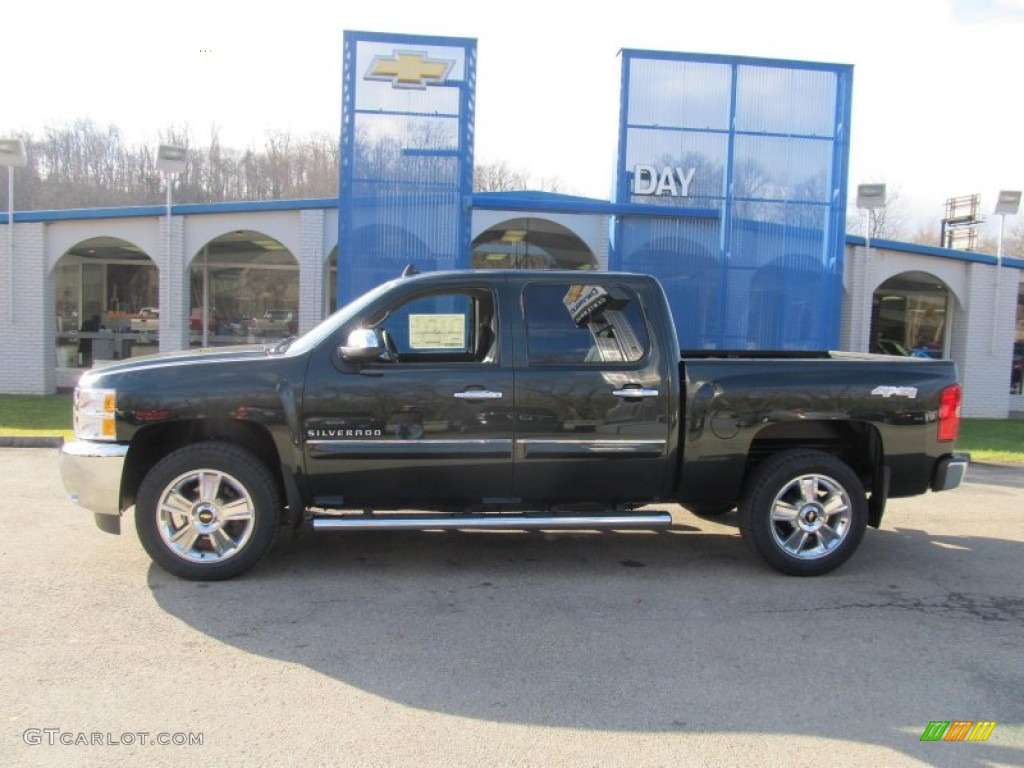 2013 Silverado 1500 LT Crew Cab 4x4 - Fairway Metallic / Ebony photo #2