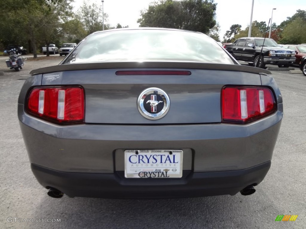 2012 Mustang V6 Coupe - Sterling Gray Metallic / Charcoal Black photo #7