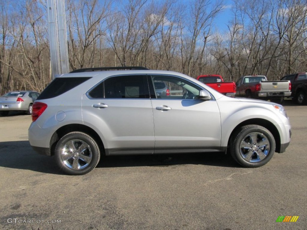 2013 Equinox LT AWD - Silver Ice Metallic / Jet Black photo #8