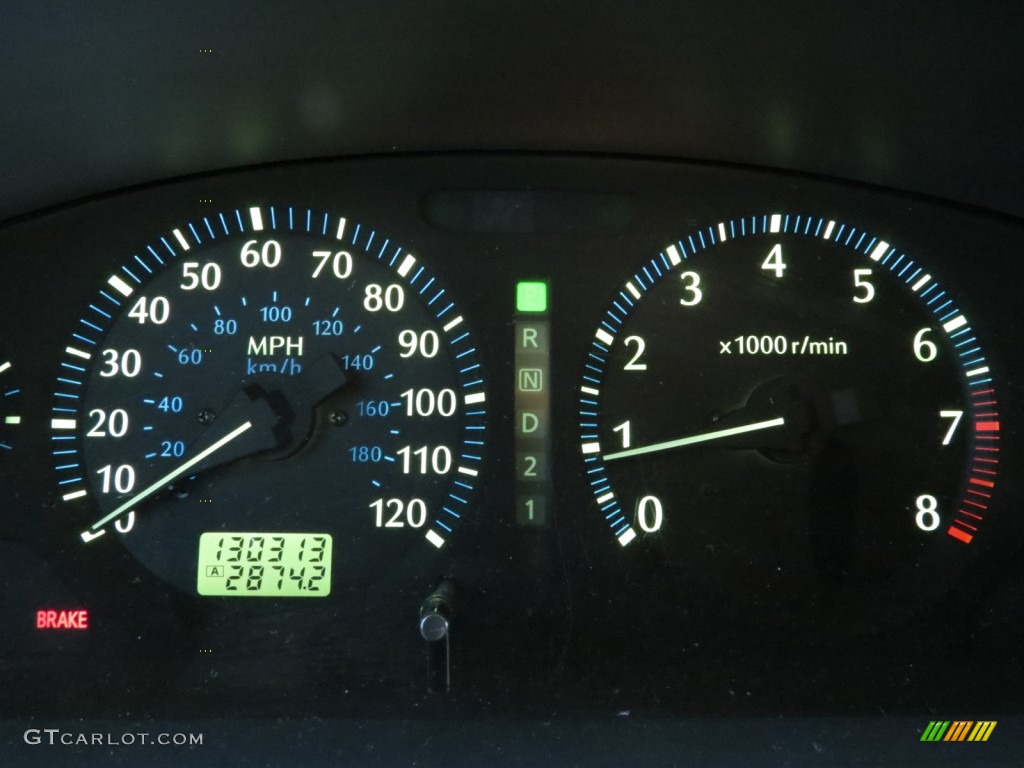 2003 Infiniti QX4 Standard QX4 Model Gauges Photo #74327270