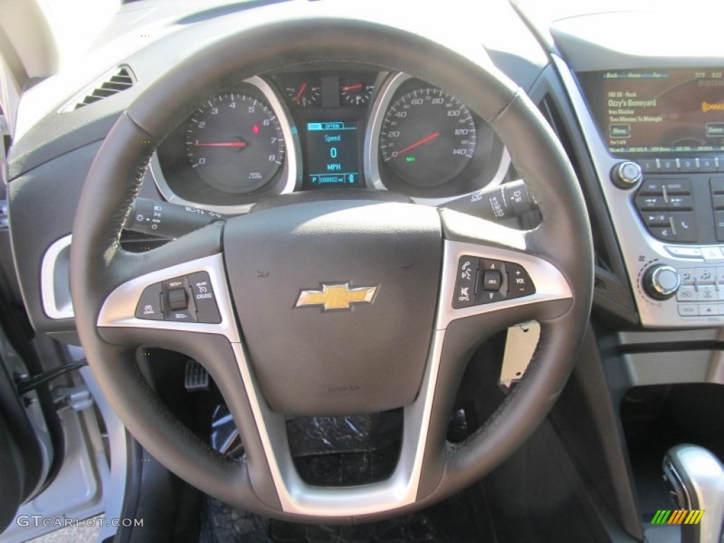 2013 Equinox LT AWD - Silver Ice Metallic / Jet Black photo #15