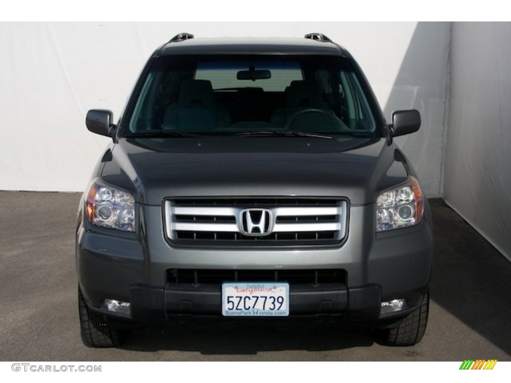 2007 Pilot EX - Nimbus Gray Metallic / Gray photo #7