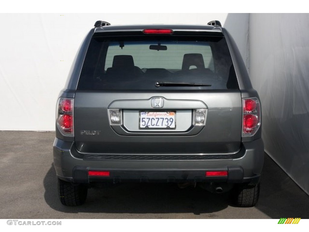2007 Pilot EX - Nimbus Gray Metallic / Gray photo #9