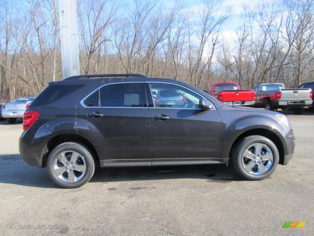 2013 Equinox LT AWD - Tungsten Metallic / Jet Black photo #8