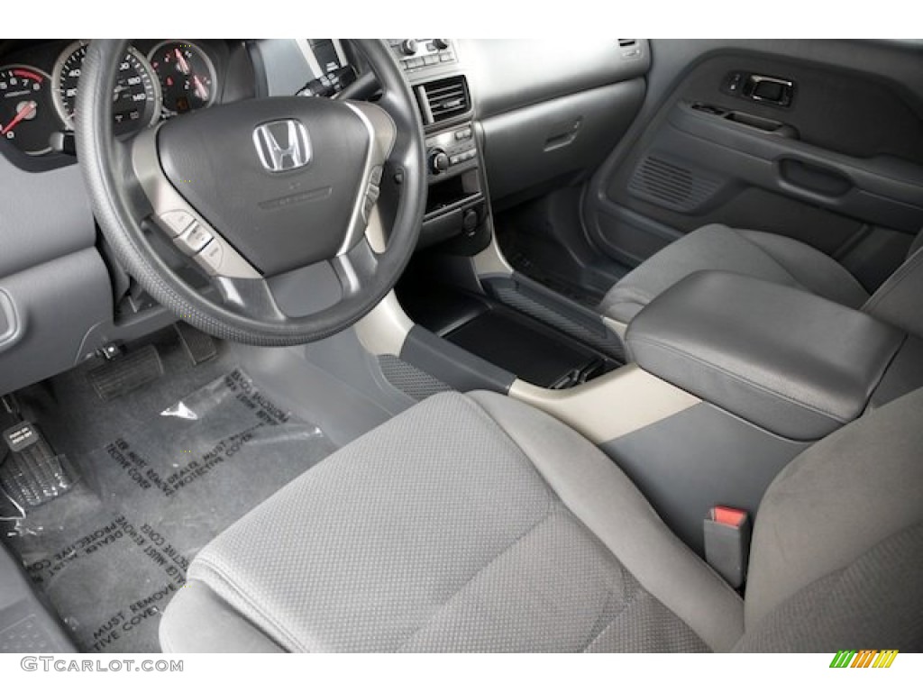 2007 Pilot EX - Nimbus Gray Metallic / Gray photo #13