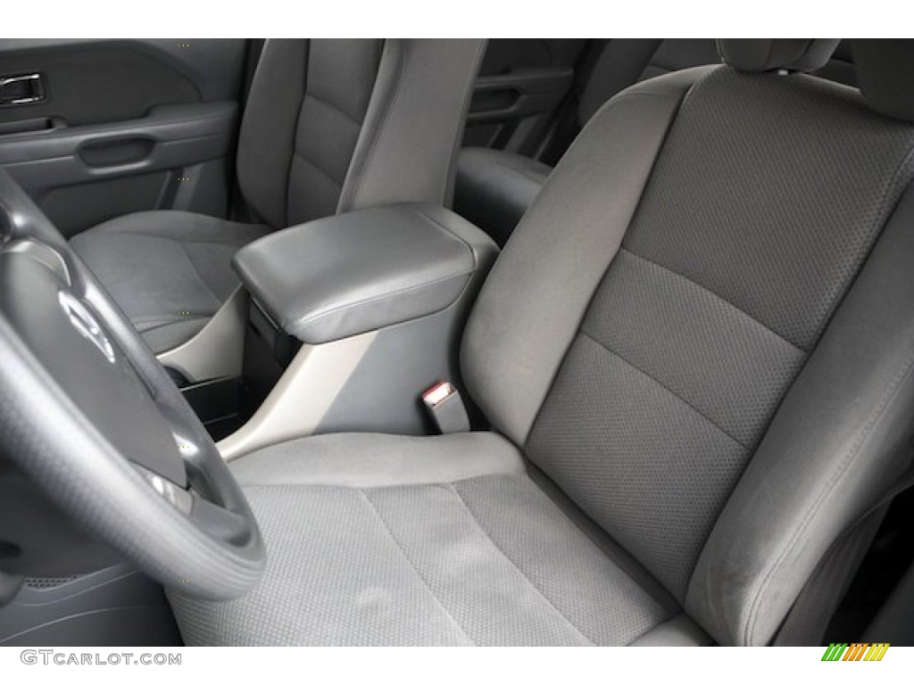 2007 Pilot EX - Nimbus Gray Metallic / Gray photo #14