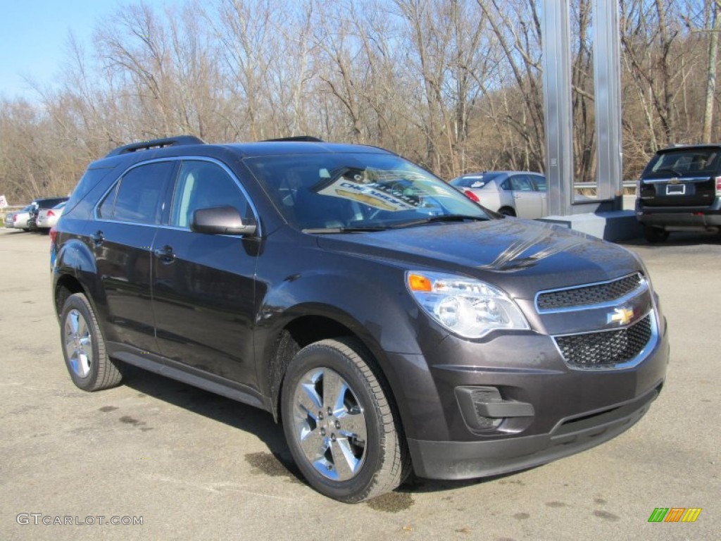 2013 Equinox LT AWD - Tungsten Metallic / Jet Black photo #10