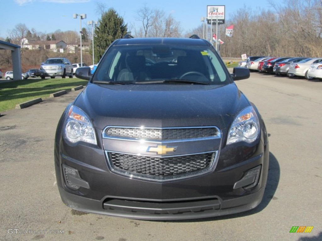 2013 Equinox LT AWD - Tungsten Metallic / Jet Black photo #11