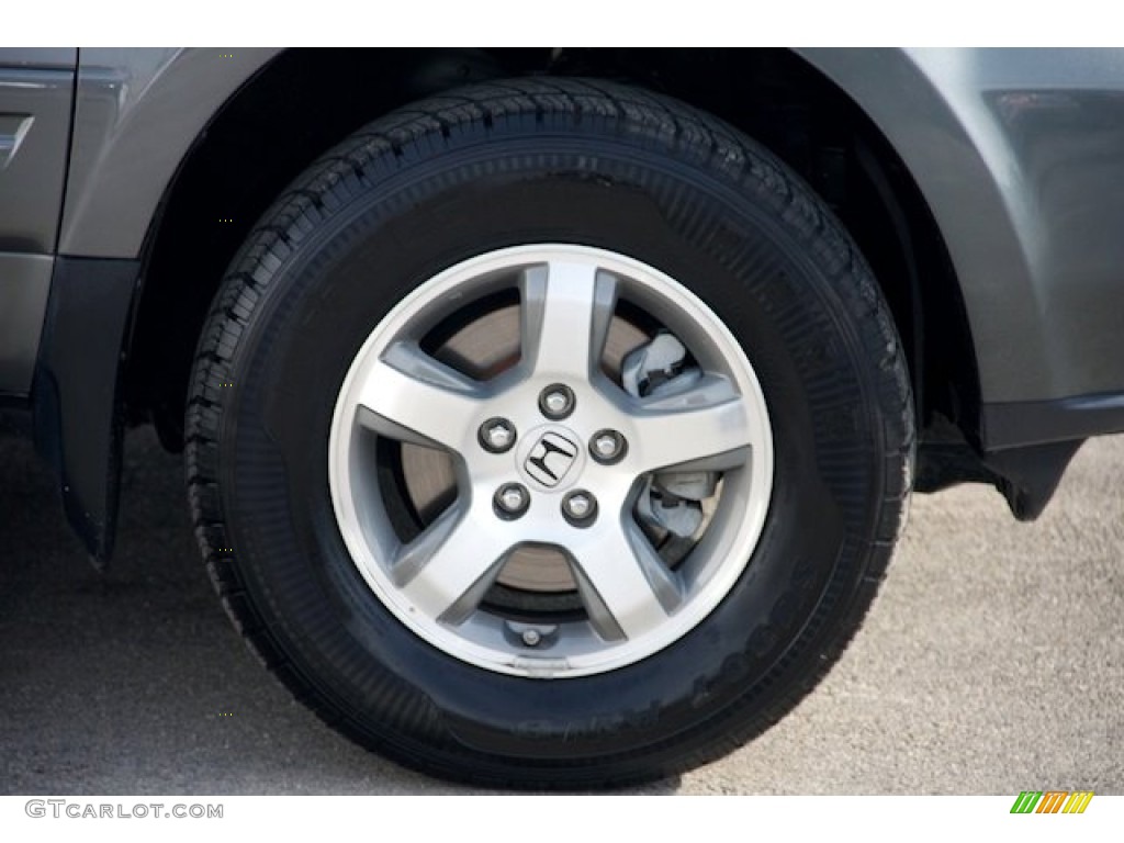 2007 Pilot EX - Nimbus Gray Metallic / Gray photo #34