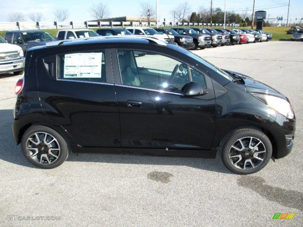 Black Granite 2013 Chevrolet Spark LT Exterior Photo #74328630