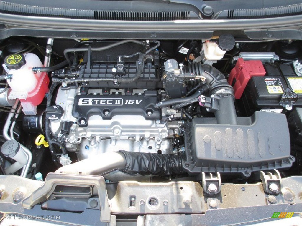 2013 Chevrolet Spark LT 1.2 Liter DOHC 16-Valve VVT S-TEC II 4 Cylinder Engine Photo #74328995