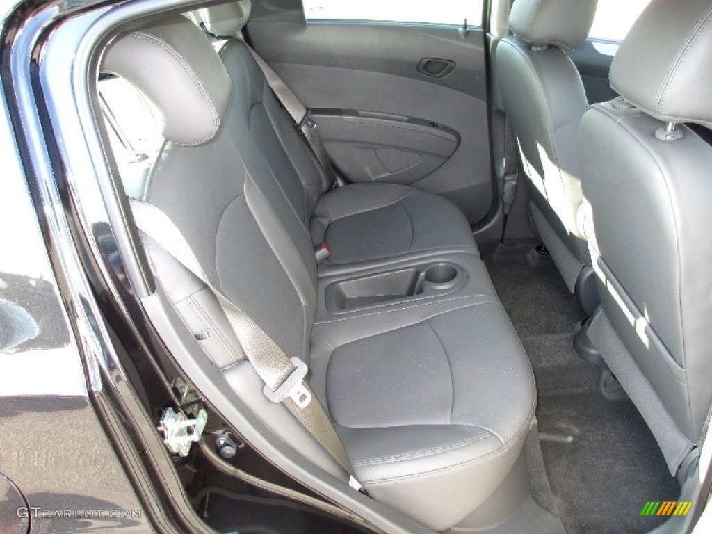 Dark Pewter/Silver Interior 2013 Chevrolet Spark LT Photo #74329109